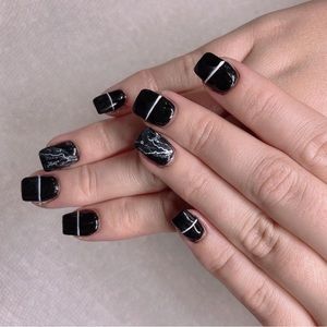 Press on nails| gel press on | High quality|coffin code 6M